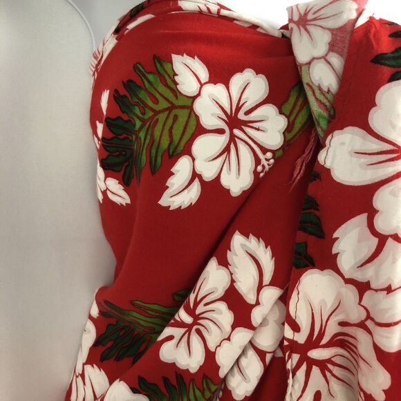 VTG Koko Knot Women's Sarong Hibiscus Tropical Scarf Shawl Beach Cover Wrap - Picture 6 of 16